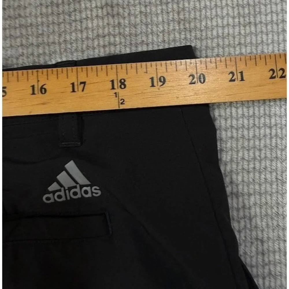 Adidas Primegreen Mens Golf Shorts Black 40X9‎ Flat Front Performance Athletic